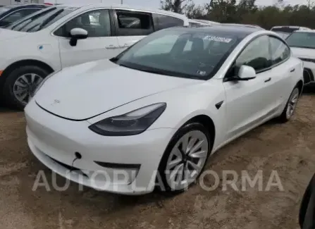 Tesla Model 3 2022 2022 vin 5YJ3E1EA6NF368696 from auto auction Copart