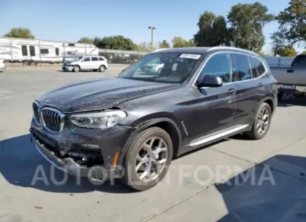 BMW X3 xDrive 2021 2021 vin 5UXTY5C03M9F13163 from auto auction Copart