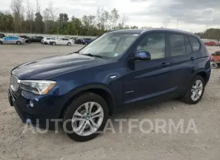 BMW X3 xDrive 2017 2017 vin 5UXWX7C52H0S19641 from auto auction Copart