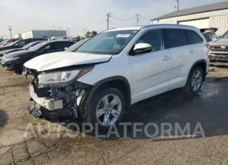 Toyota Highlander 2019 2019 vin 5TDDZRFH7KS953586 from auto auction Copart