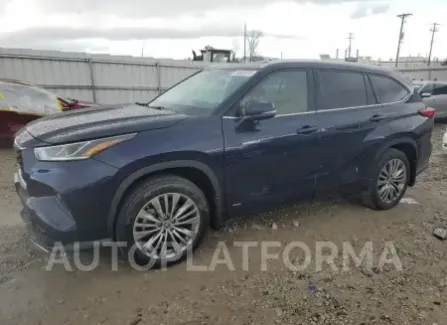 Toyota Highlander 2021 2021 vin 5TDEBRCH7MS065890 from auto auction Copart