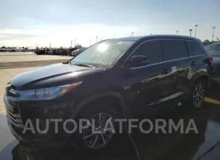 Toyota Highlander 2019 2019 vin 5TDKZRFH5KS569975 from auto auction Copart