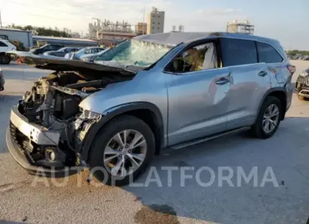 Toyota Highlander 2015 2015 vin 5TDZKRFH1FS080790 from auto auction Copart