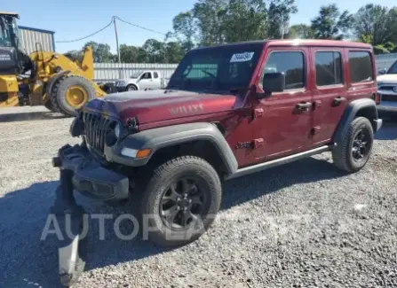 Jeep Wrangler 2021 2021 vin 1C4HJXDG6MW693336 from auto auction Copart