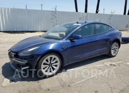 Tesla Model 3 2022 2022 vin 5YJ3E1EB2NF188608 from auto auction Copart