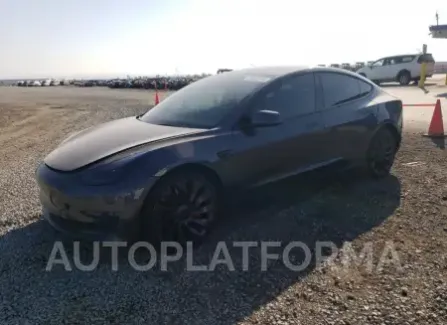 Tesla Model 3 2022 2022 vin 5YJ3E1EC3NF210351 from auto auction Copart