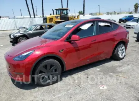 Tesla Model Y 2024 2024 vin 7SAYGDEE0RA259631 from auto auction Copart