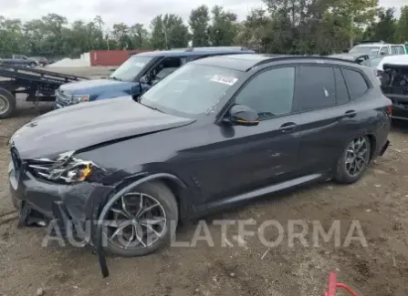 BMW X3M 2022 2022 vin 5UX83DP08N9J91224 from auto auction Copart