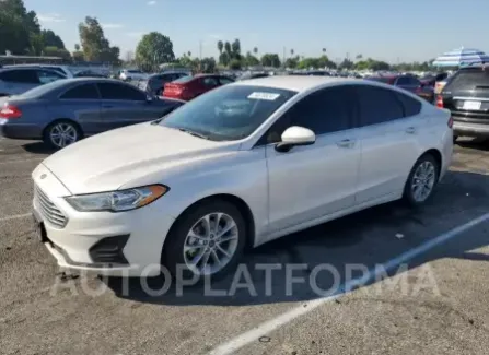 Ford Fusion SE 2020 2020 vin 3FA6P0LU1LR112854 from auto auction Copart