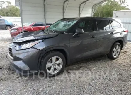 Toyota Highlander 2020 2020 vin 5TDCZRAH1LS002630 from auto auction Copart