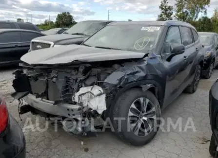 Toyota Highlander 2022 2022 vin 5TDGZRBH1NS573599 from auto auction Copart