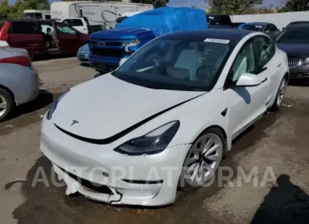 Tesla Model 3 2021 2021 vin 5YJ3E1EB0MF980805 from auto auction Copart