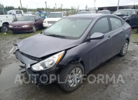 Hyundai Accent 2017 2017 vin KMHCT4AE1HU293235 from auto auction Copart