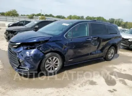 Toyota Sienna XLE 2021 2021 vin 5TDJSKFC6MS022471 from auto auction Copart