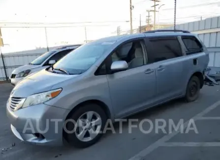 Toyota Sienna LE 2015 2015 vin 5TDKK3DC8FS683967 from auto auction Copart