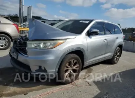 Toyota Highlander 2015 2015 vin 5TDKKRFH4FS066755 from auto auction Copart