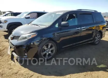 Toyota Sienna SE 2019 2019 vin 5TDXZ3DC4KS975918 from auto auction Copart