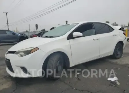 Toyota Corolla 2015 2015 vin 5YFBURHE1FP299756 from auto auction Copart