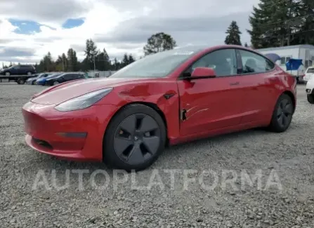 Tesla Model 3 2021 2021 vin 5YJ3E1EA9MF921484 from auto auction Copart