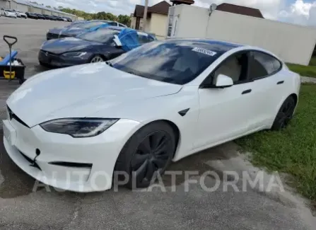 Tesla Model S 2022 2022 vin 5YJSA1E57NF487464 from auto auction Copart