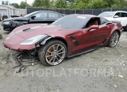 Chevrolet Corvette 2019 2019 vin 1G1YY2D70K5103755 from auto auction Copart