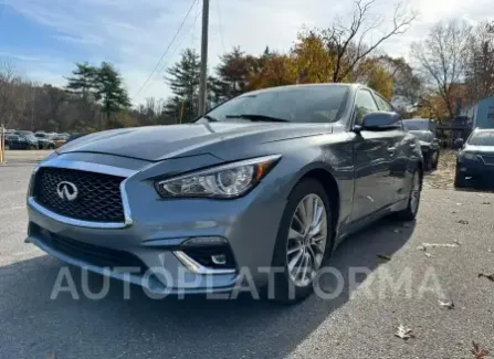 Infinity Q50 2019 2019 vin JN1EV7APXKM541616 from auto auction Copart