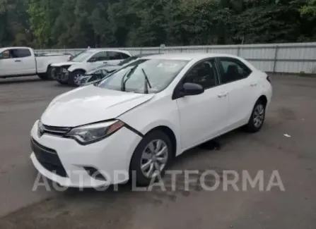 Toyota Corolla 2016 2016 vin 2T1BURHE1GC593286 from auto auction Copart