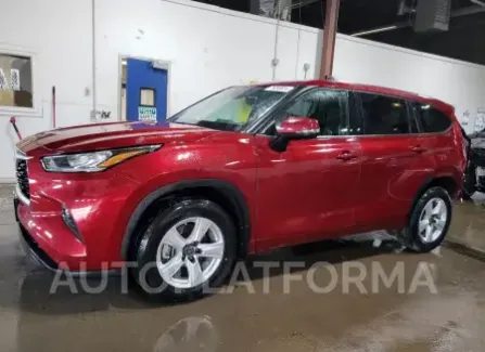 Toyota Highlander 2020 2020 vin 5TDBZRBH7LS512118 from auto auction Copart