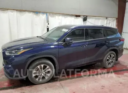 Toyota Highlander 2021 2021 vin 5TDGZRBH5MS103347 from auto auction Copart