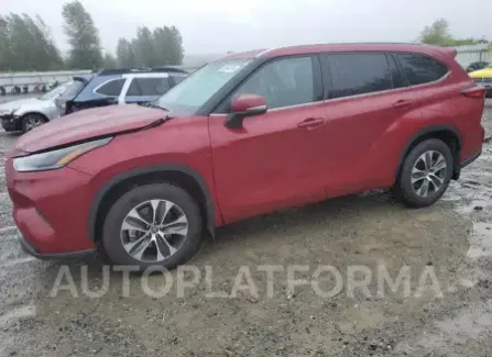 Toyota Highlander 2021 2021 vin 5TDHZRBH0MS070441 from auto auction Copart