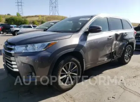 Toyota Highlander 2018 2018 vin 5TDJZRFH6JS525641 from auto auction Copart