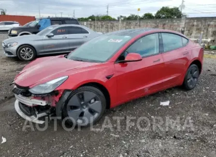 Tesla Model 3 2023 2023 vin 5YJ3E1EAXPF447274 from auto auction Copart