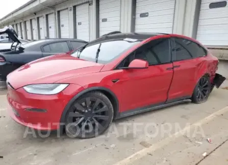 Tesla Model X 2022 2022 vin 7SAXCBE55NF328970 from auto auction Copart