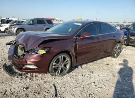 Ford Fusion Titanium 2017 2017 vin 3FA6P0K99HR104375 from auto auction Copart