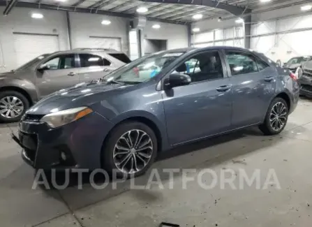 Toyota Corolla 2015 2015 vin 2T1BURHE7FC412433 from auto auction Copart