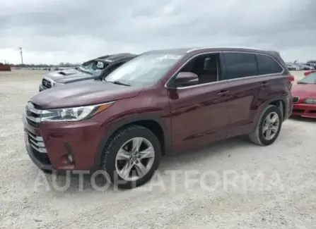 Toyota Highlander 2017 2017 vin 5TDYZRFH5HS205090 from auto auction Copart