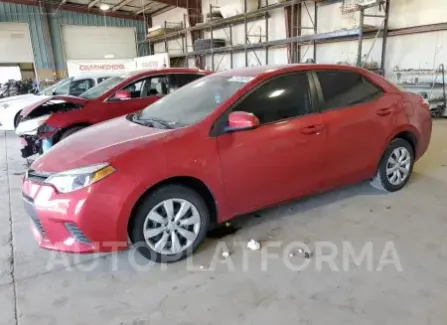 Toyota Corolla 2016 2016 vin 5YFBURHE2GP440996 from auto auction Copart