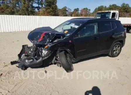 Jeep Compass 2022 2022 vin 3C4NJDDB2NT227514 from auto auction Copart