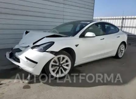 Tesla Model 3 2022 2022 vin 5YJ3E1EA6NF189302 from auto auction Copart