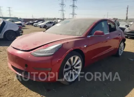 Tesla Model 3 2018 2018 vin 5YJ3E1EB6JF088036 from auto auction Copart