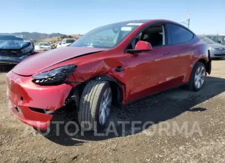 Tesla Model Y 2024 2024 vin 7SAYGDEE6RF071151 from auto auction Copart