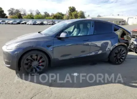 Tesla Model Y 2022 2022 vin 7SAYGDEF3NF405851 from auto auction Copart