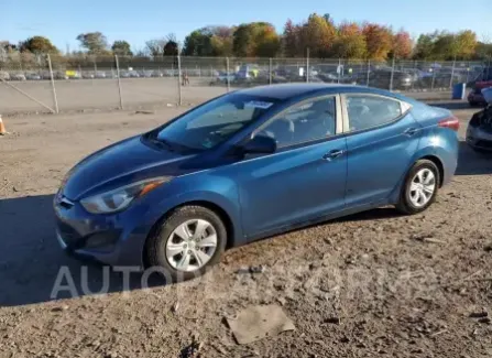 Hyundai Elantra 2016 2016 vin KMHDH4AE7GU571849 from auto auction Copart