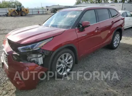 Toyota Highlander 2020 2020 vin 5TDDBRCH4LS003549 from auto auction Copart