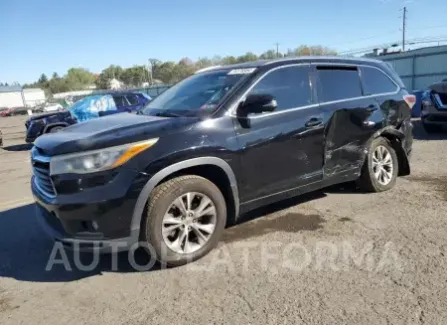 Toyota Highlander 2015 2015 vin 5TDJKRFH6FS178078 from auto auction Copart