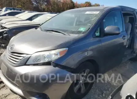 Toyota Sienna LE 2016 2016 vin 5TDKK3DC2GS707200 from auto auction Copart