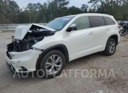 Toyota Highlander 2015 2015 vin 5TDKKRFH3FS112754 from auto auction Copart