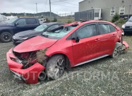 Toyota Corolla 2020 2020 vin 5YFB4RBEXLP011401 from auto auction Copart