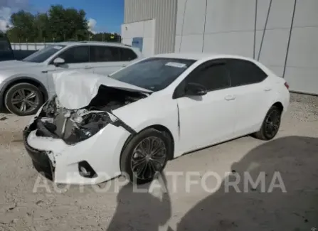 Toyota Corolla 2016 2016 vin 2T1BURHE4GC555437 from auto auction Copart