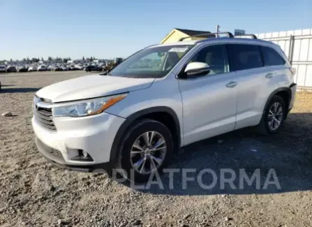 Toyota Highlander 2015 2015 vin 5TDJKRFH8FS184559 from auto auction Copart